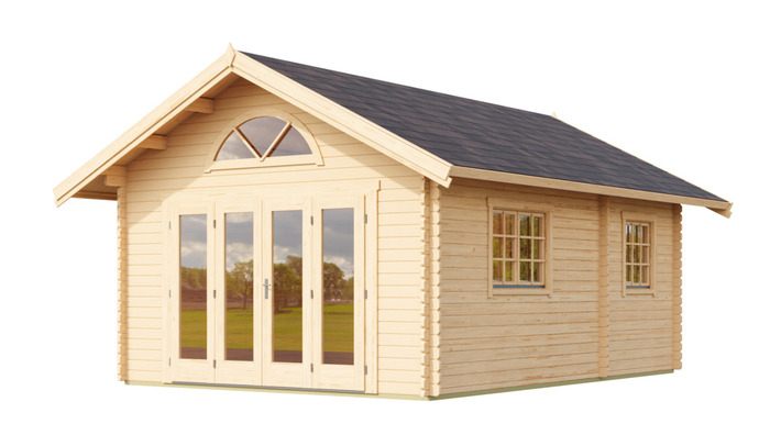 Lasita Maja Caroline 2.3 hytte 390 x 575 cm
